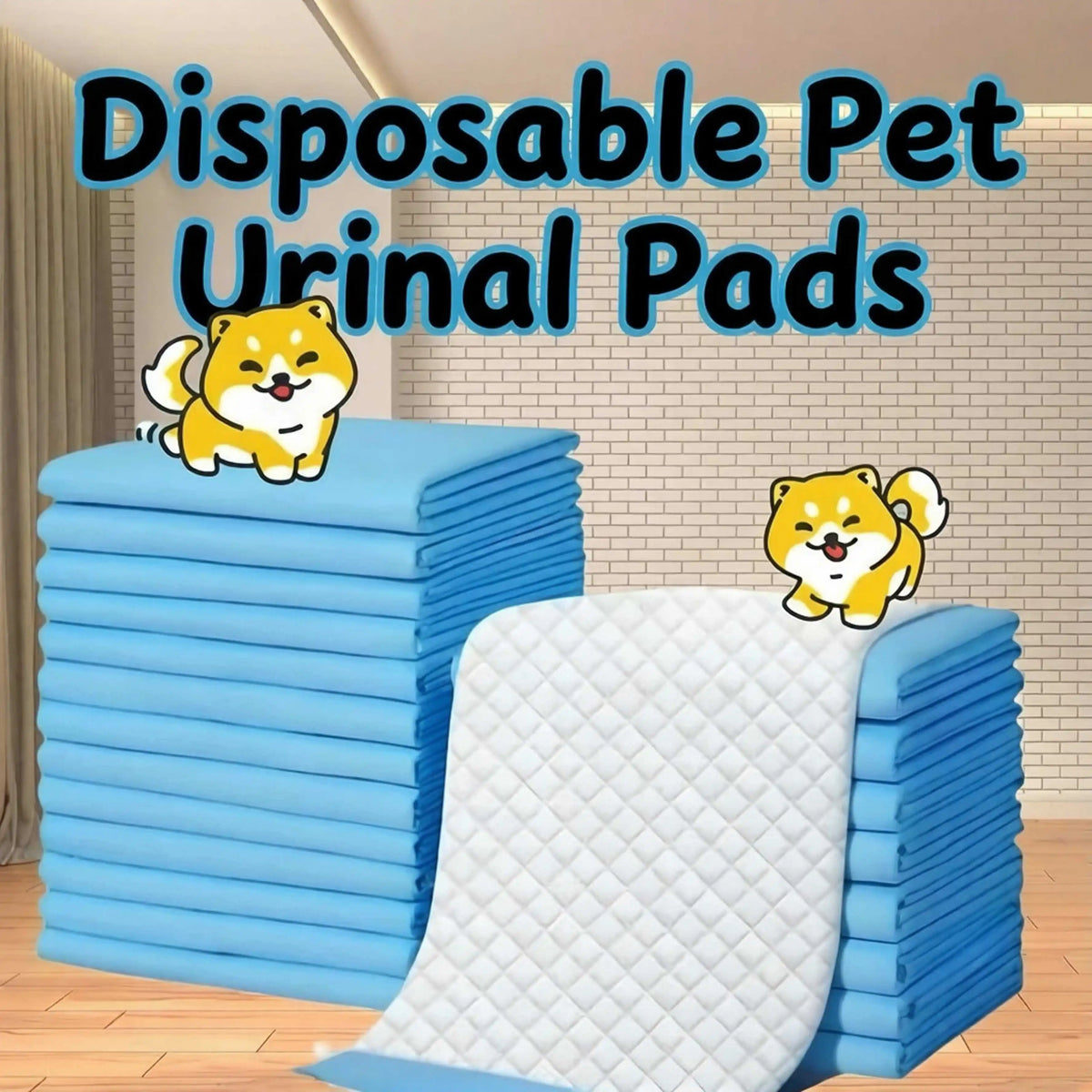 Pet Thickeneded Diaper Pads – 4 Sizes