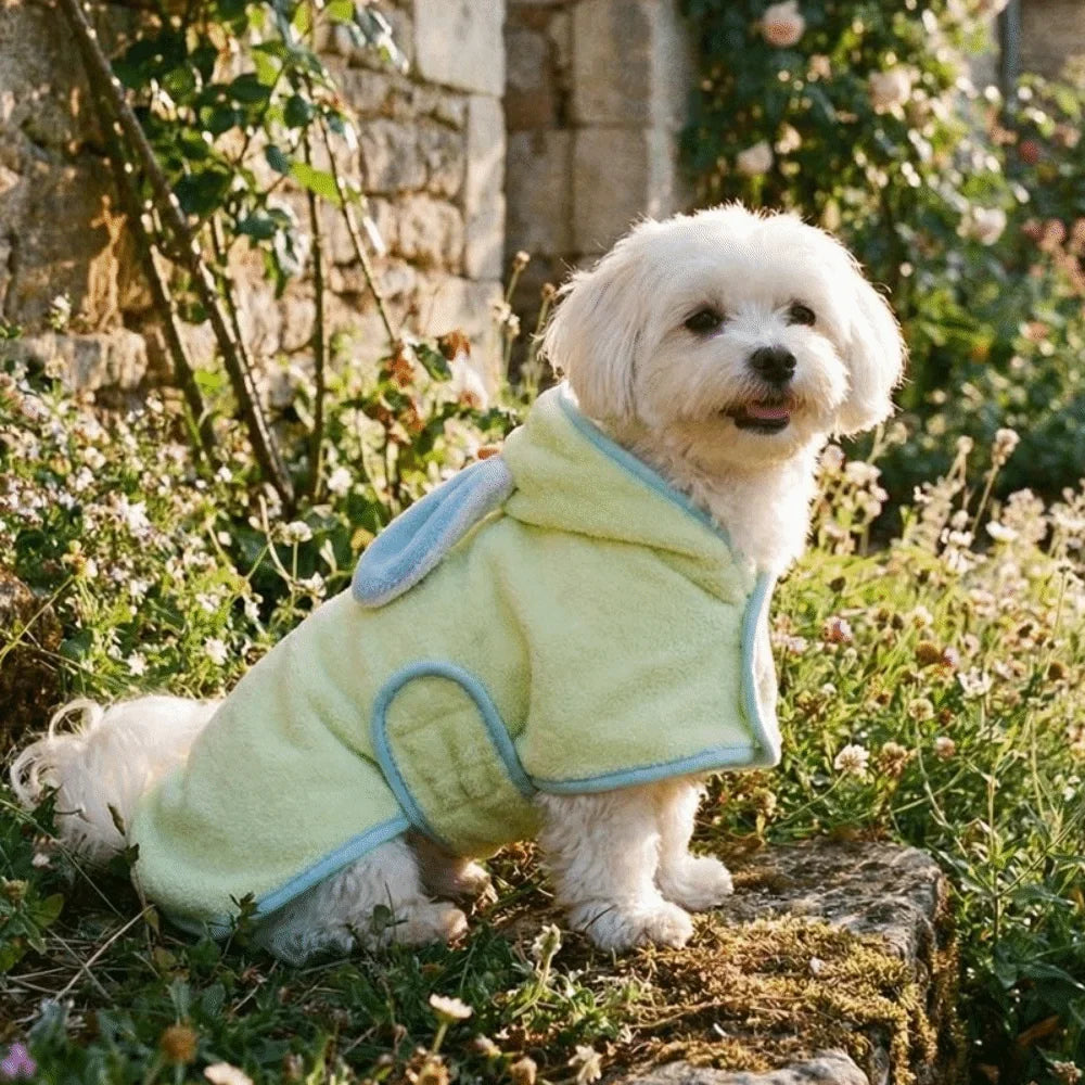 Rabbit Ear Design Super Absorbent Dog Hooded - MyPetDollar.com