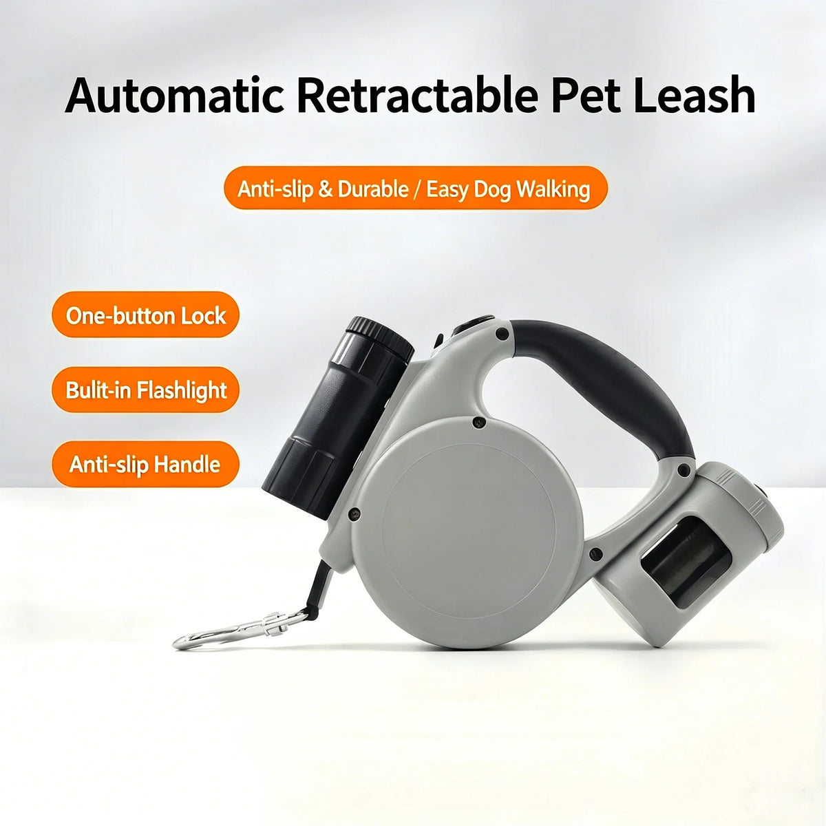 Durable Pet Leash, Nylon Retractable Dog Lead – Dog Leashes & Leads