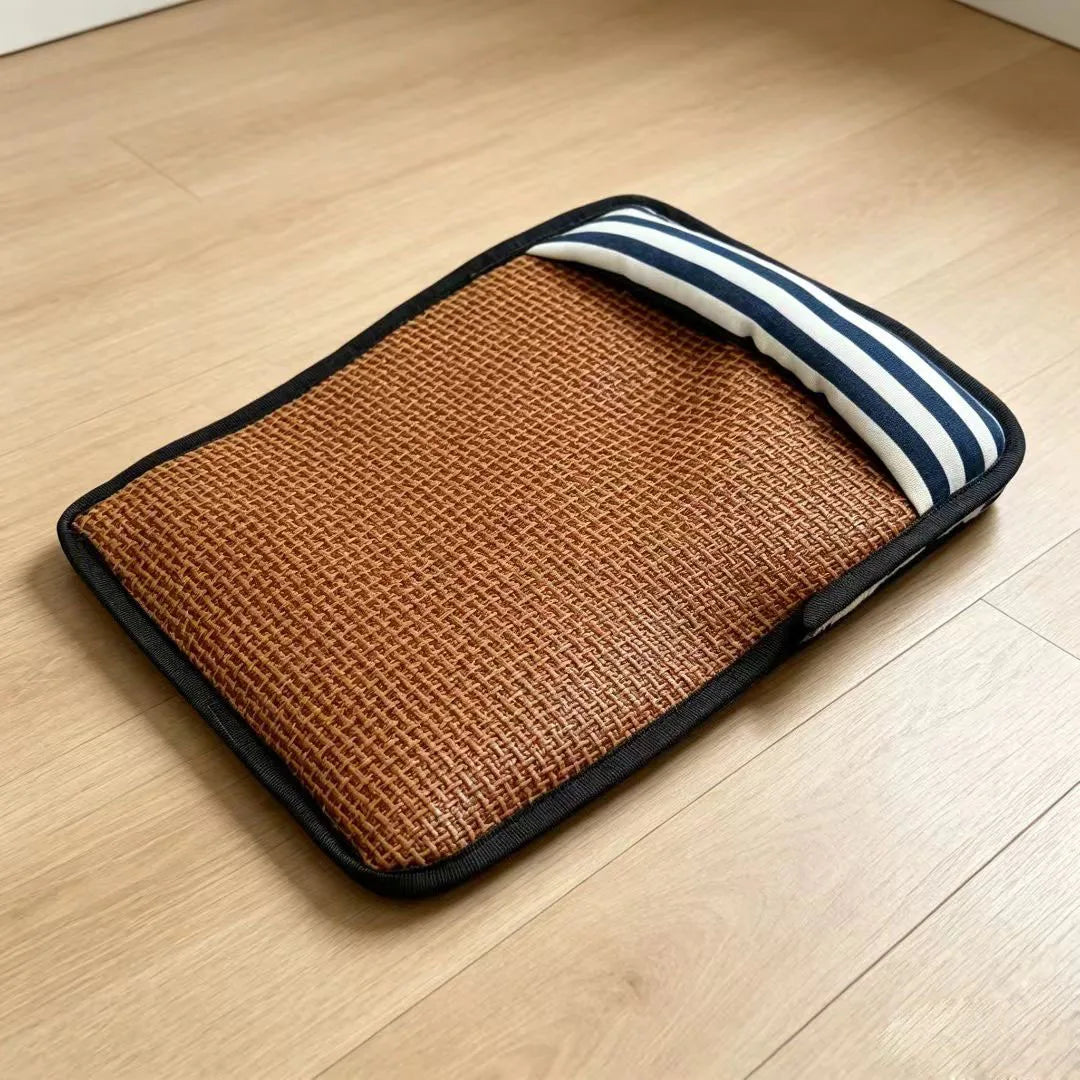 Cooling Pet Sleeping Mat, Cotton and Linen - MyPetDollar.com