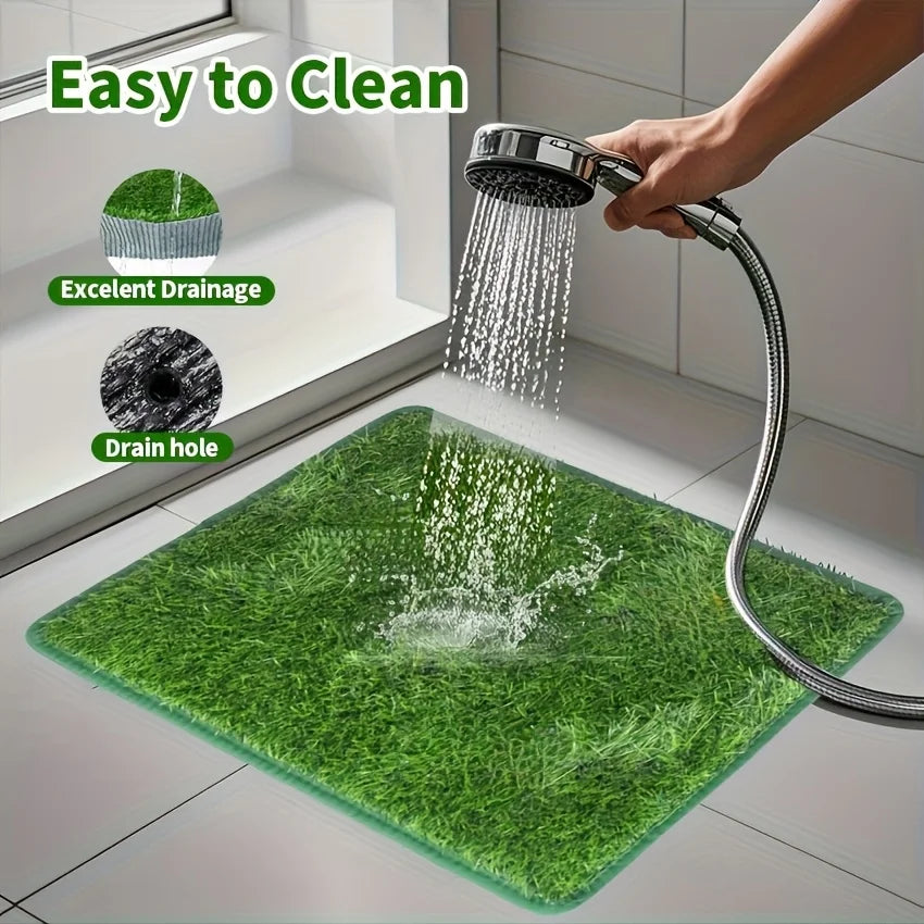Simulation Lawn Dog Toilet Training Mat - MyPetDollar.com
