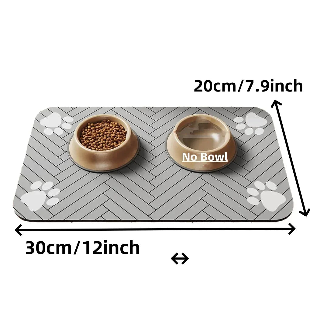 Absorbent Pet Mat S M L, Waterproof Non-slip – 5 Colors