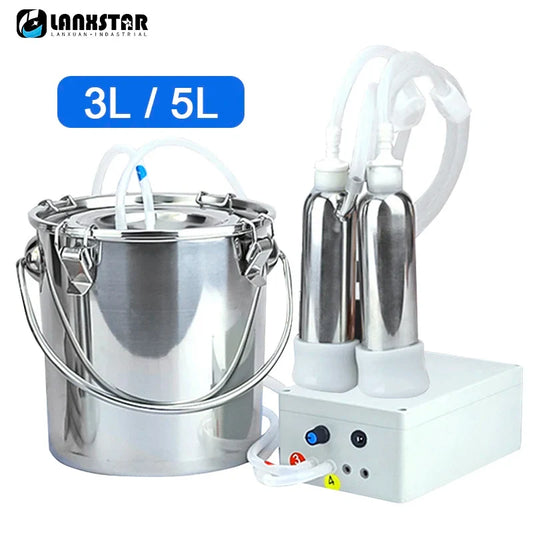 3L/5L Milking Ma Milker Automatic Electric & - MyPetDollar.com
