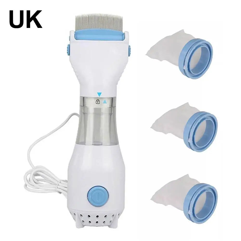 Electric Pet Lice Grabber Grooming Comb Physical Efficient Tick Cleaner