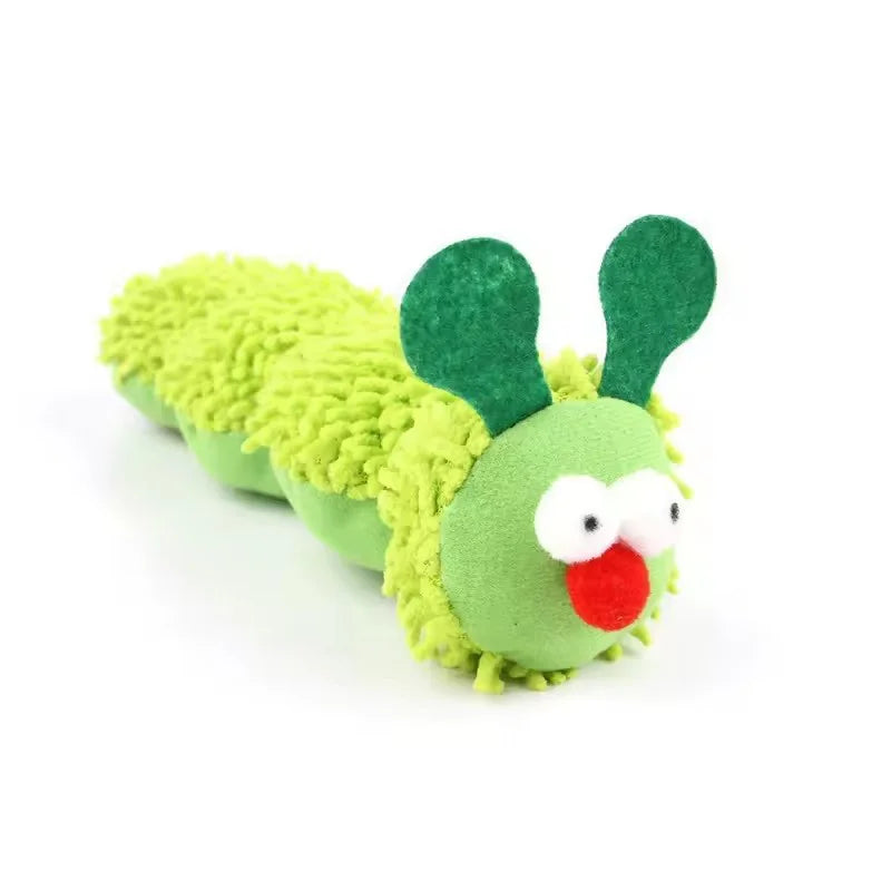 Cartoon Plush Cat Pillow Toy Natural Catnip Silvervine Bite