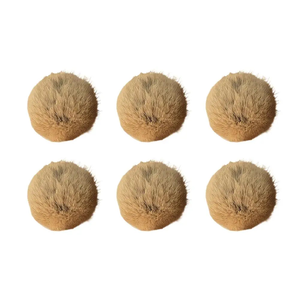 Quiet Cat Hunting Instinct Toys Rabbit Fur Ball for Small Pets – view 2