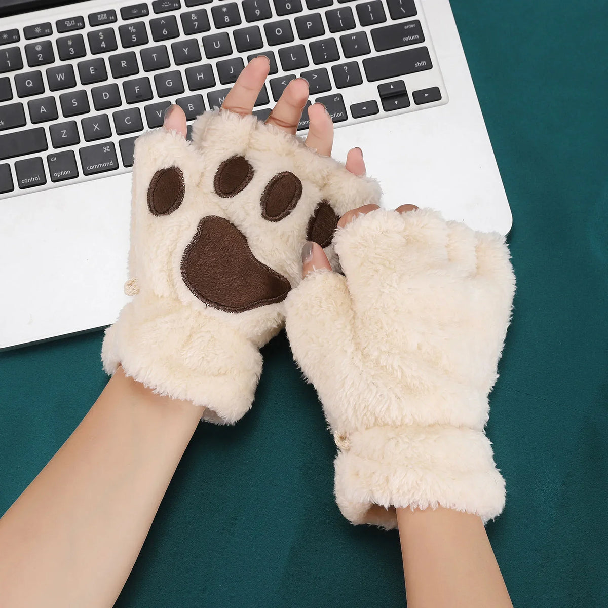 Lovely Plush Cat Claw Paw Gloves Plush - MyPetDollar.com