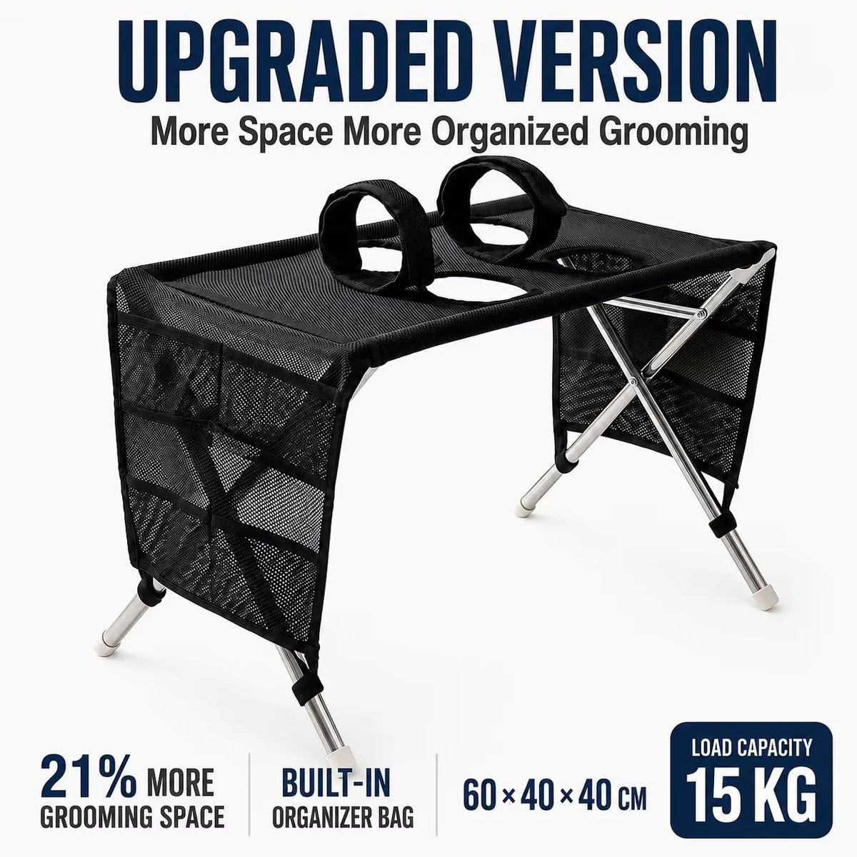 Pet Grooming Hammock Table Foldable Stand - MyPetDollar.com