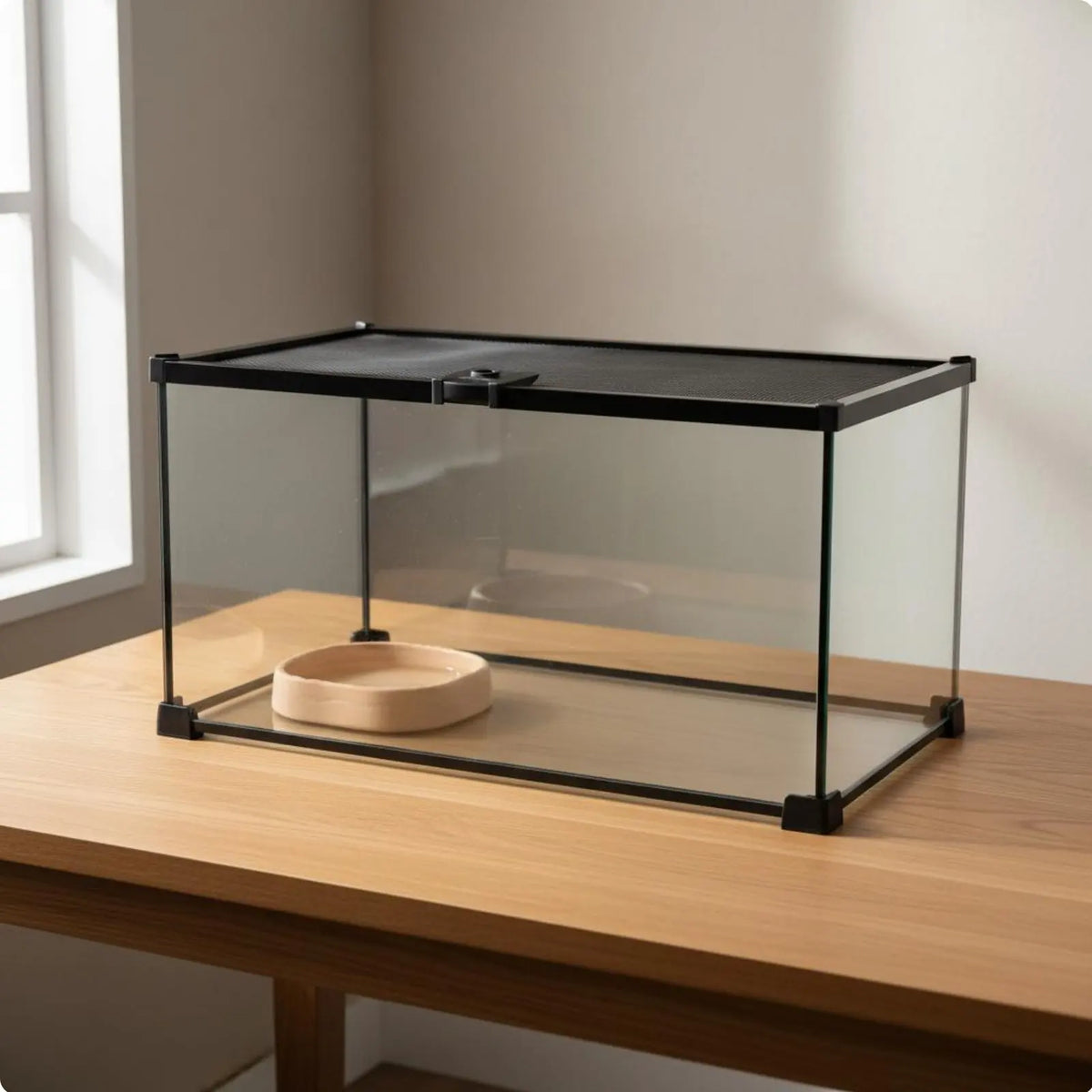 Glass Amphibian Terrarium