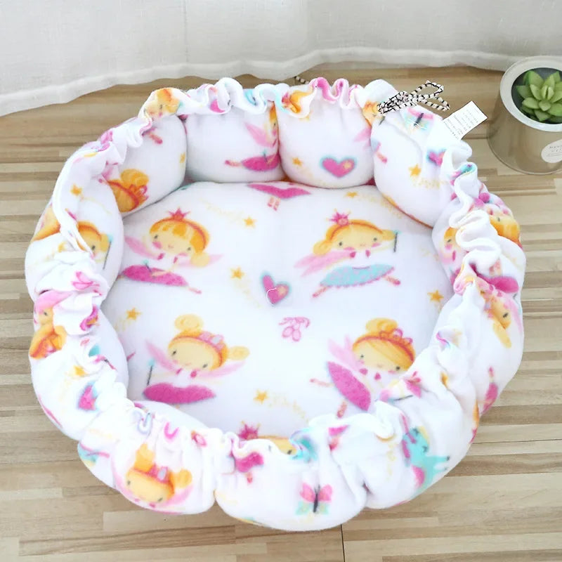 Soft Cat Bed Fluffy Adjustable Cat Cushion - MyPetDollar.com