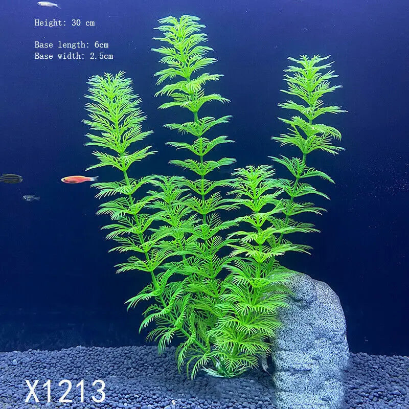 Artificial Aquarium Decor Plants Water Weeds - MyPetDollar.com