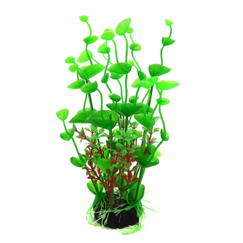 Artificial Plastic Water Plant Grass for Fish Tank – 3 Colors