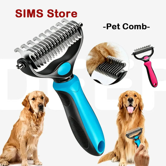 Double Sided Pet Detangler Comb Cutter - MyPetDollar.com