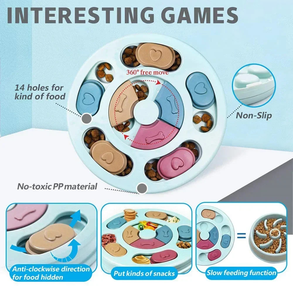Dog Puzzle Toys Slow Feeder Interactive - MyPetDollar.com