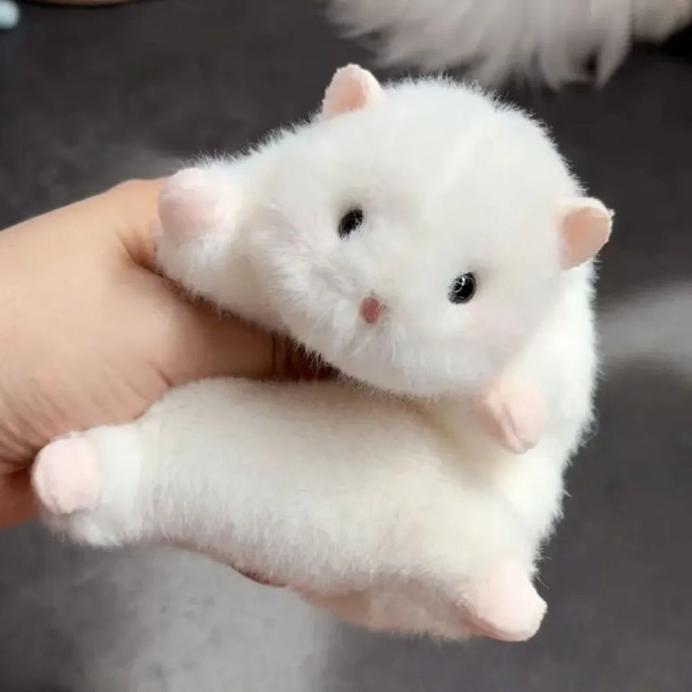 Cute Plush Hamster Plush Keychain Stress - MyPetDollar.com