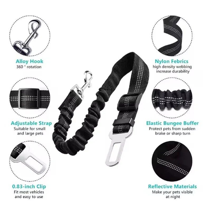 New dog Car Safety Belt Dog Safety Belt with - MyPetDollar.com