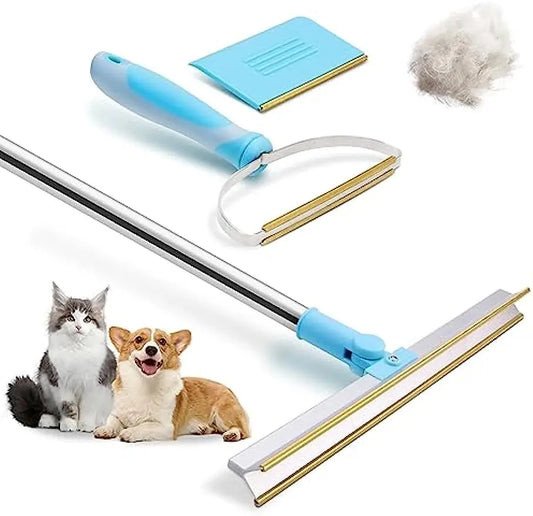 Carpet Rake Pet Hair Remover Set Pet Hair - MyPetDollar.com