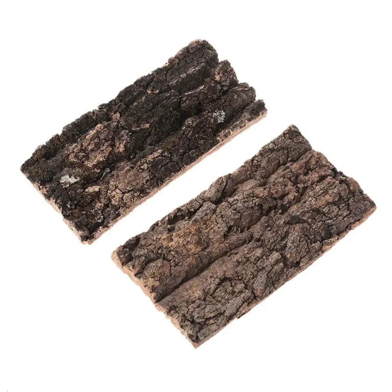 Natural Cork Bark Flat Terrarium Background Decoration – Reptile Accessories