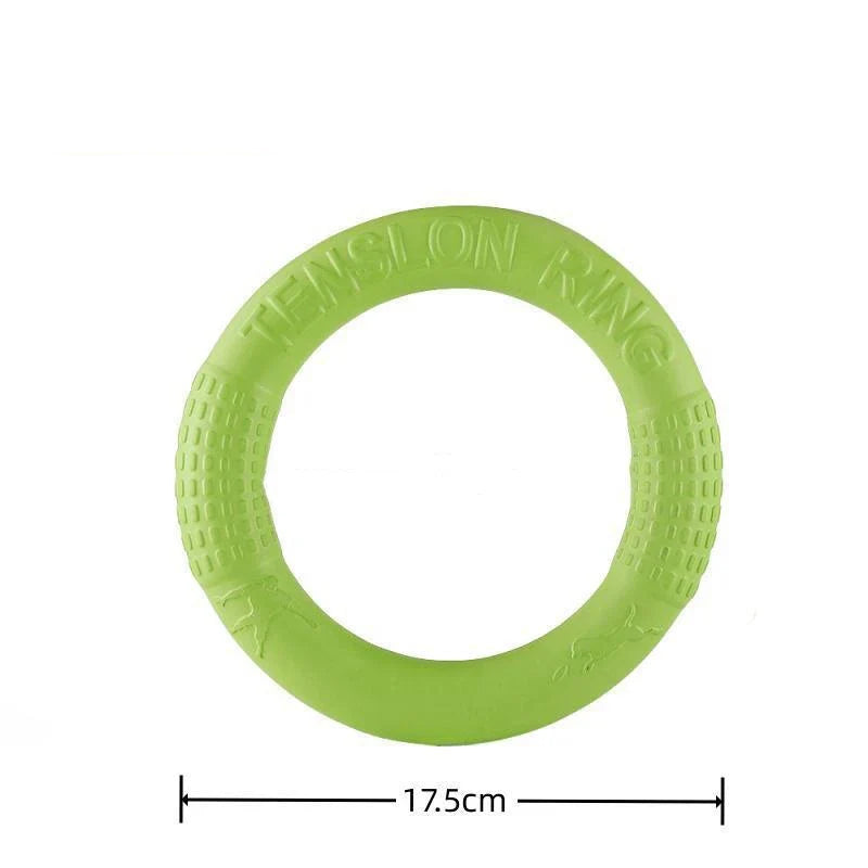 Orange Dog Toys Pet Flying Disk Training Ring – Dog Supplies
