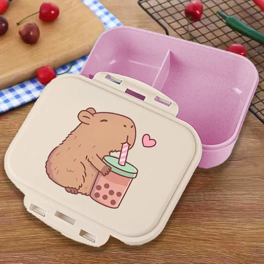 Capybara Bento Lunch Box Anime Animals - MyPetDollar.com