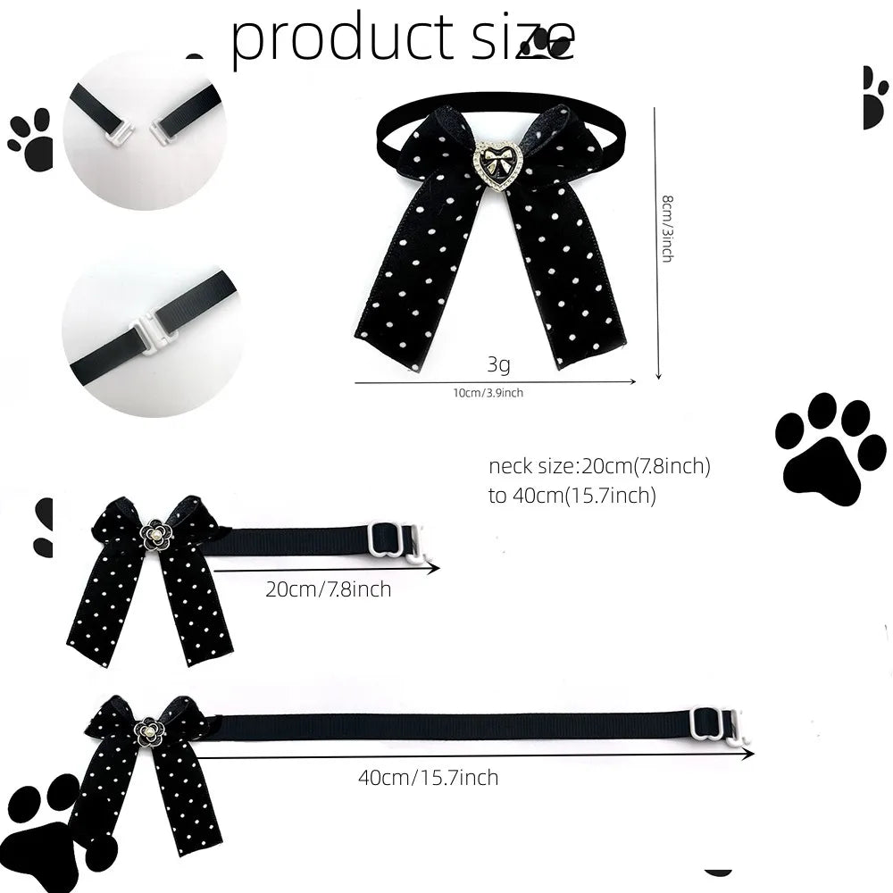 50/100 Pcs Delicate Dog Puppy BowTie Pet Dog - MyPetDollar.com