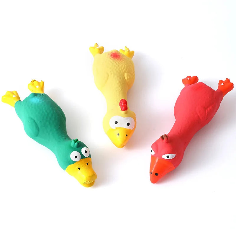 Bite Resistant Squeaky Dog Rubber Toy Latex - MyPetDollar.com