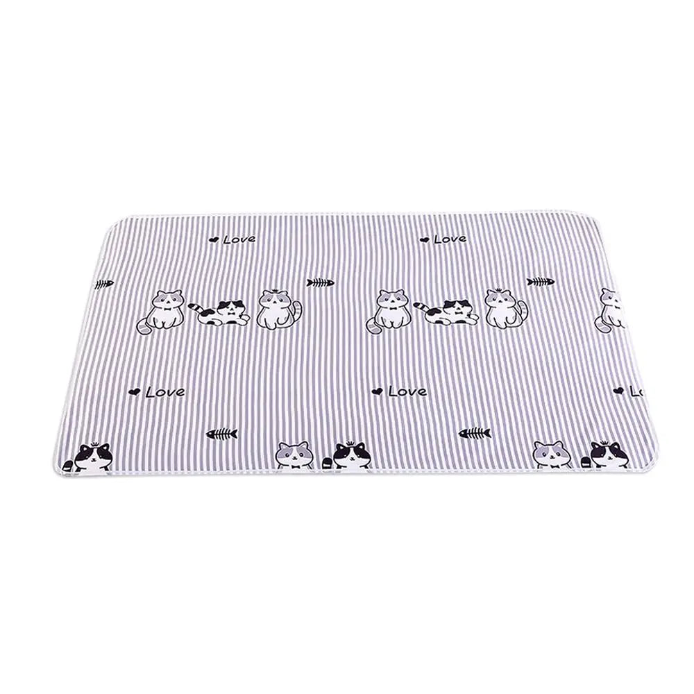 Toilet Bed Mat Cover Outdoor Travel Absorbency Pets, Washable