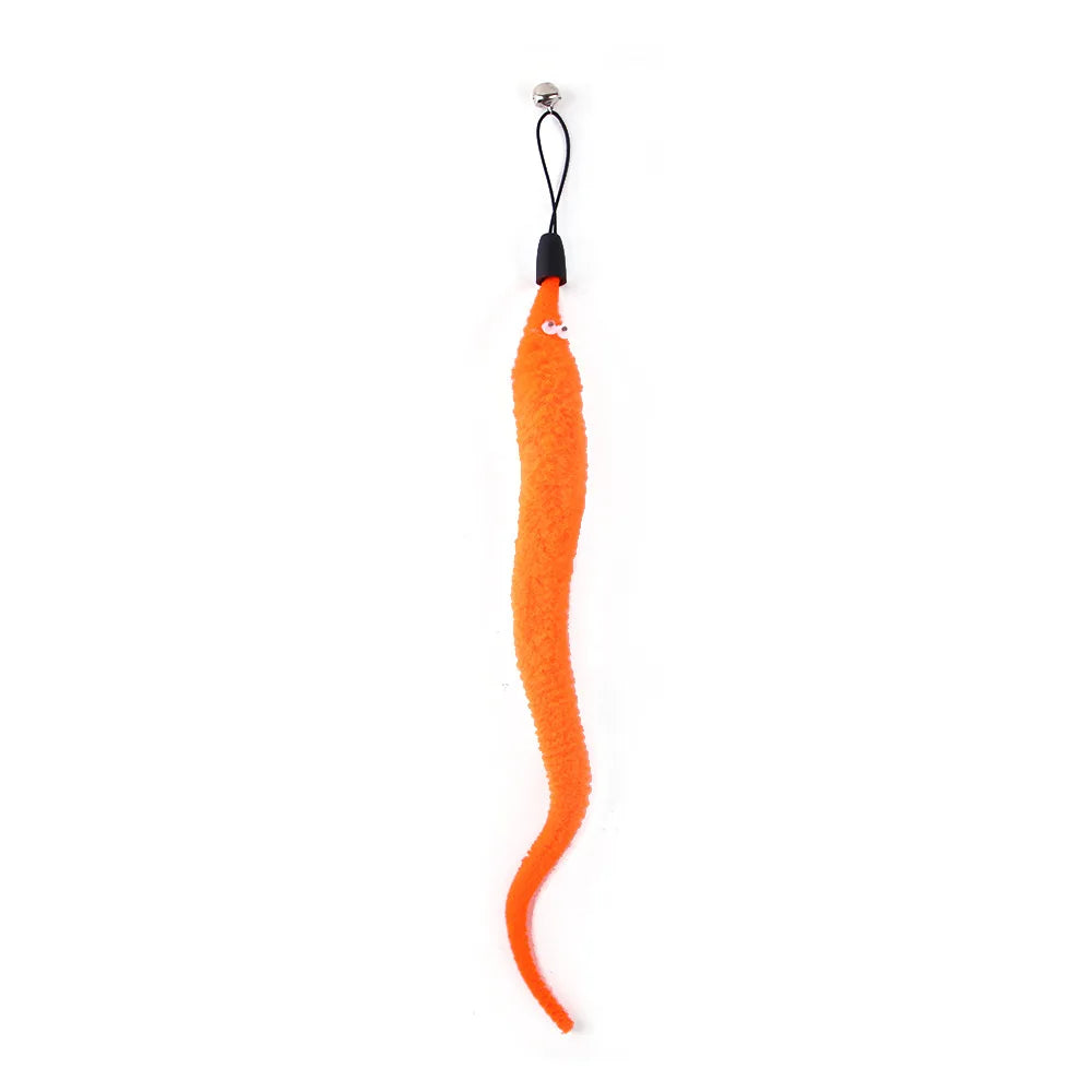 Cat Feather Toy Accessories False Mouse Worm - MyPetDollar.com