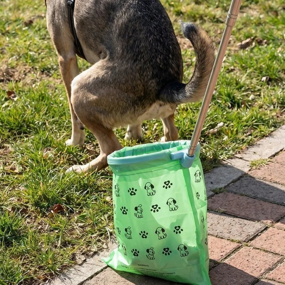 Retractable Dog Poop Scooper Non-Contact - MyPetDollar.com