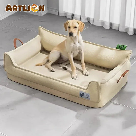 Orthopedic Leather Dog Bed Sofa – Detachable - MyPetDollar.com