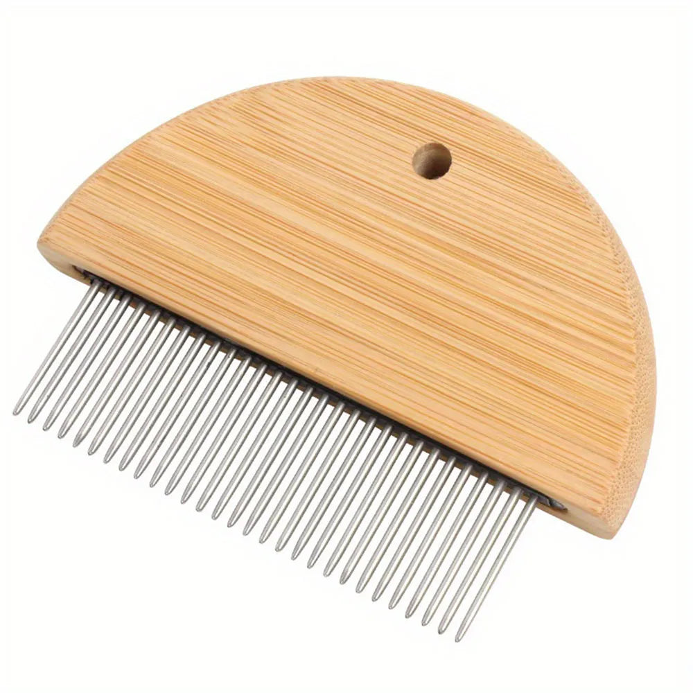 Solid Wood Pet Comb
