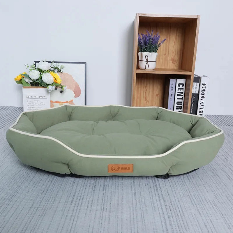 Large Dog Sofa Bed, Warm Plush Pet Sleeping - MyPetDollar.com