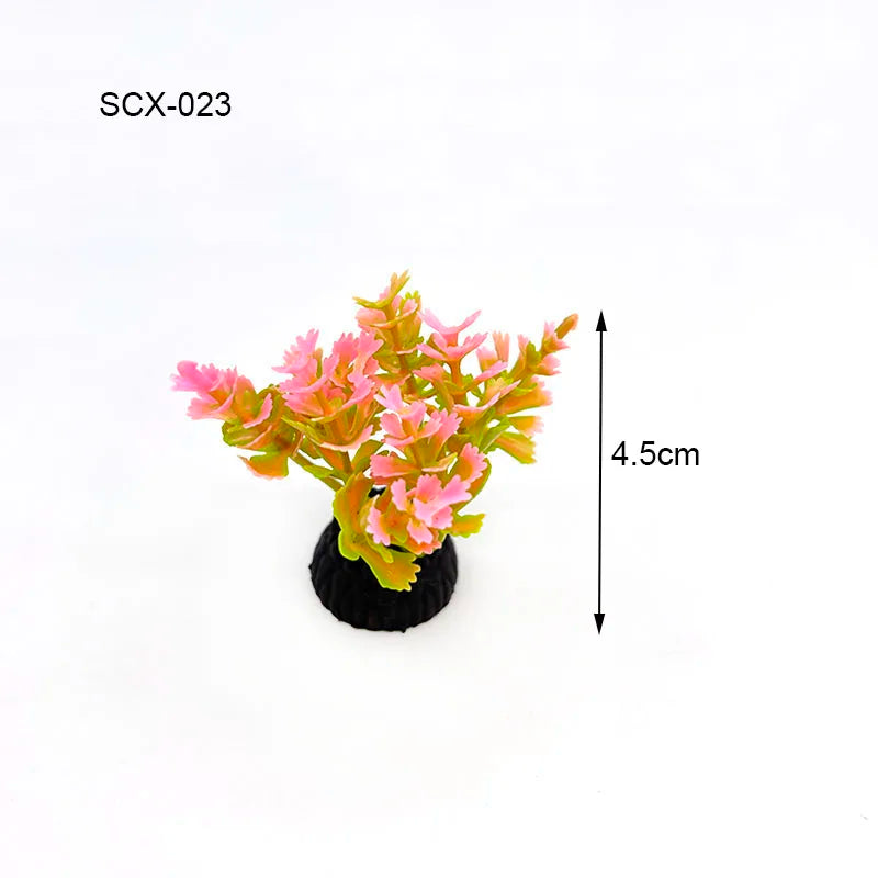 Small Size Aquarium Plants Ornaments – 17 Colors