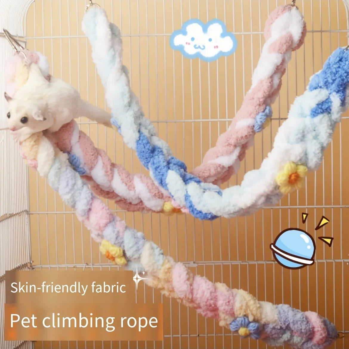 Cotton Rope Hamster Hanging Swing Chew - MyPetDollar.com