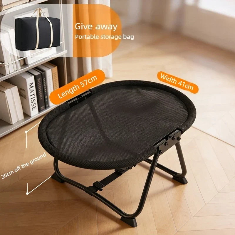 Adjustable Foldable Portable Elevated Dog & Cat Beds, Breathable