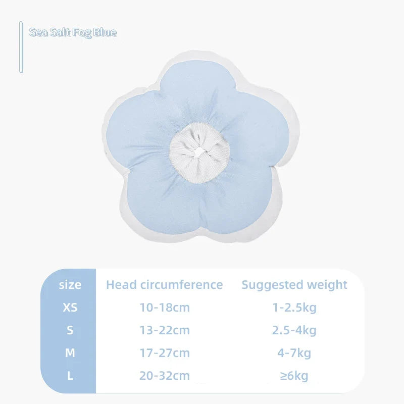 HOOPRT Cat Flower Elizabeth Cotton Neck Pet - MyPetDollar.com