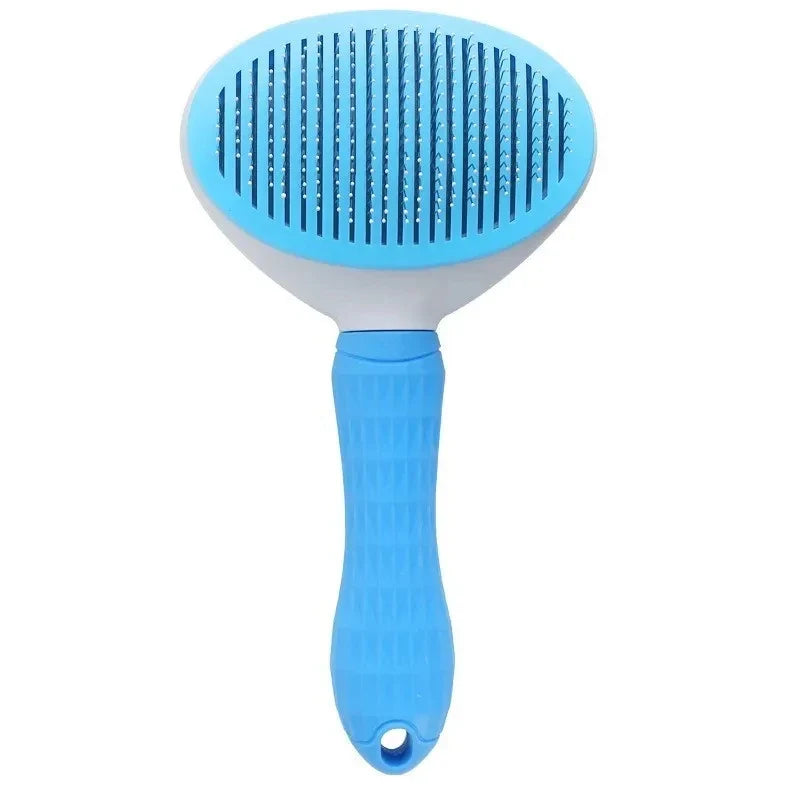Self Cleaning Dog & Cat Grooming Brush Comb, Pet Hair Remover Dematting