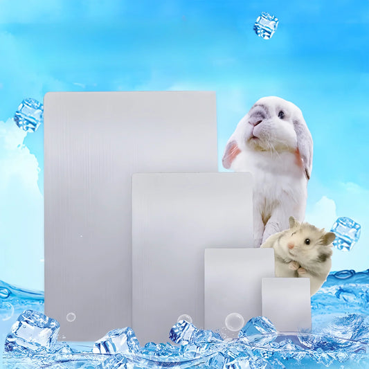 Pet Summer Creative Cooling Aluminum Plate - MyPetDollar.com