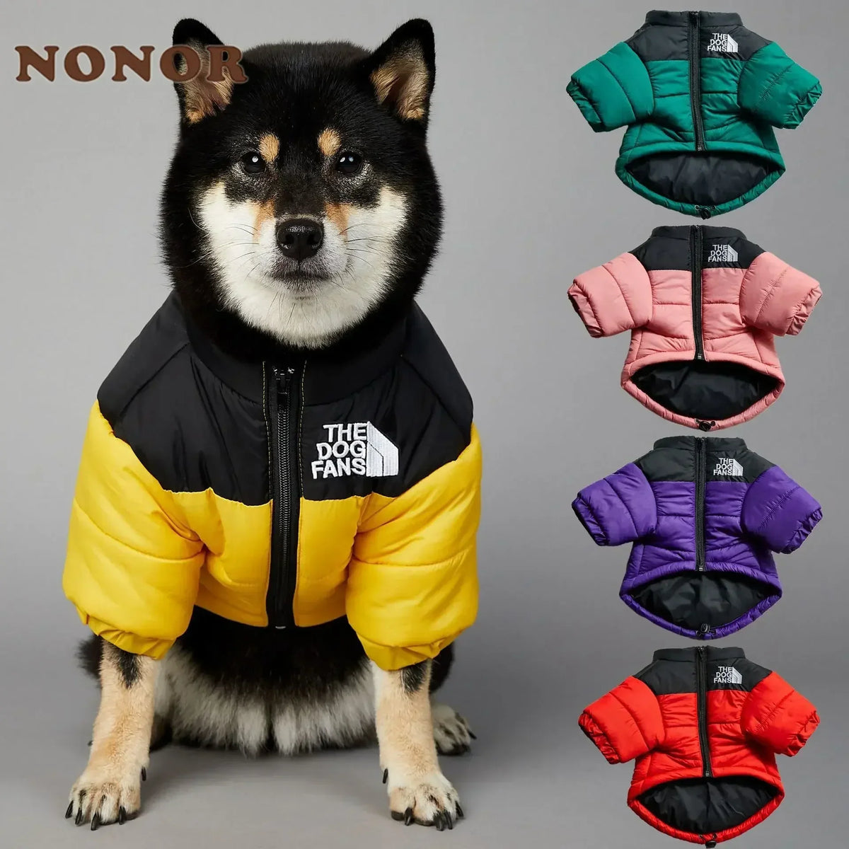 The Dog Fans Winter Pet Dog Down Jacket - MyPetDollar.com