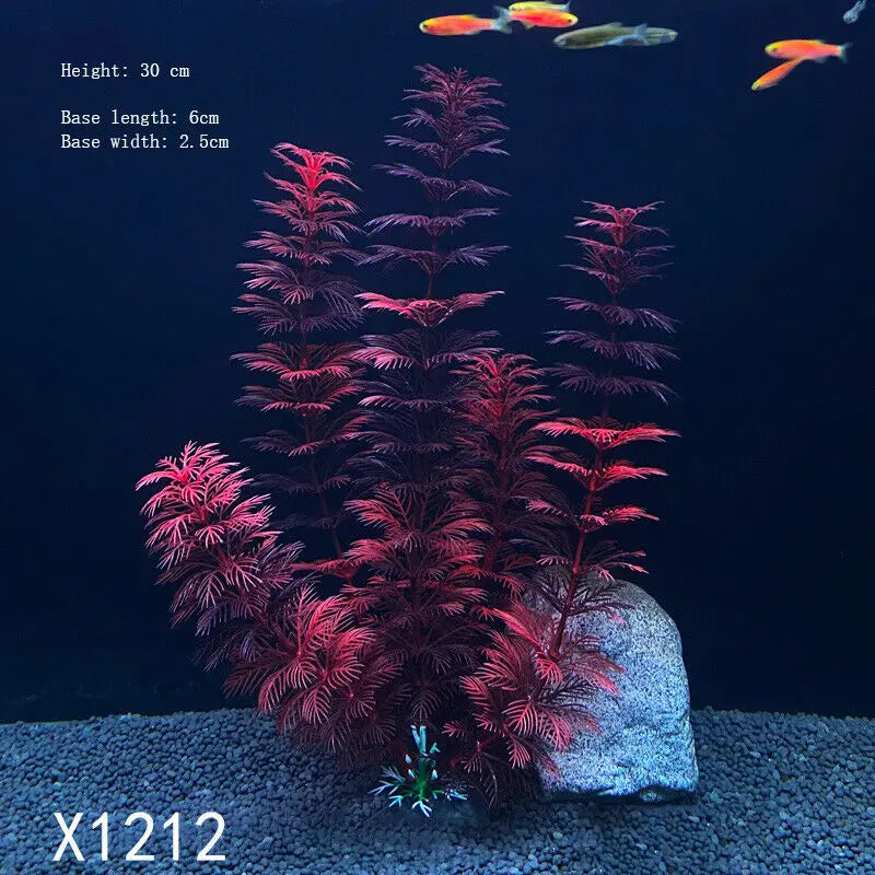 Artificial Aquarium Decor Plants Water Weeds - MyPetDollar.com