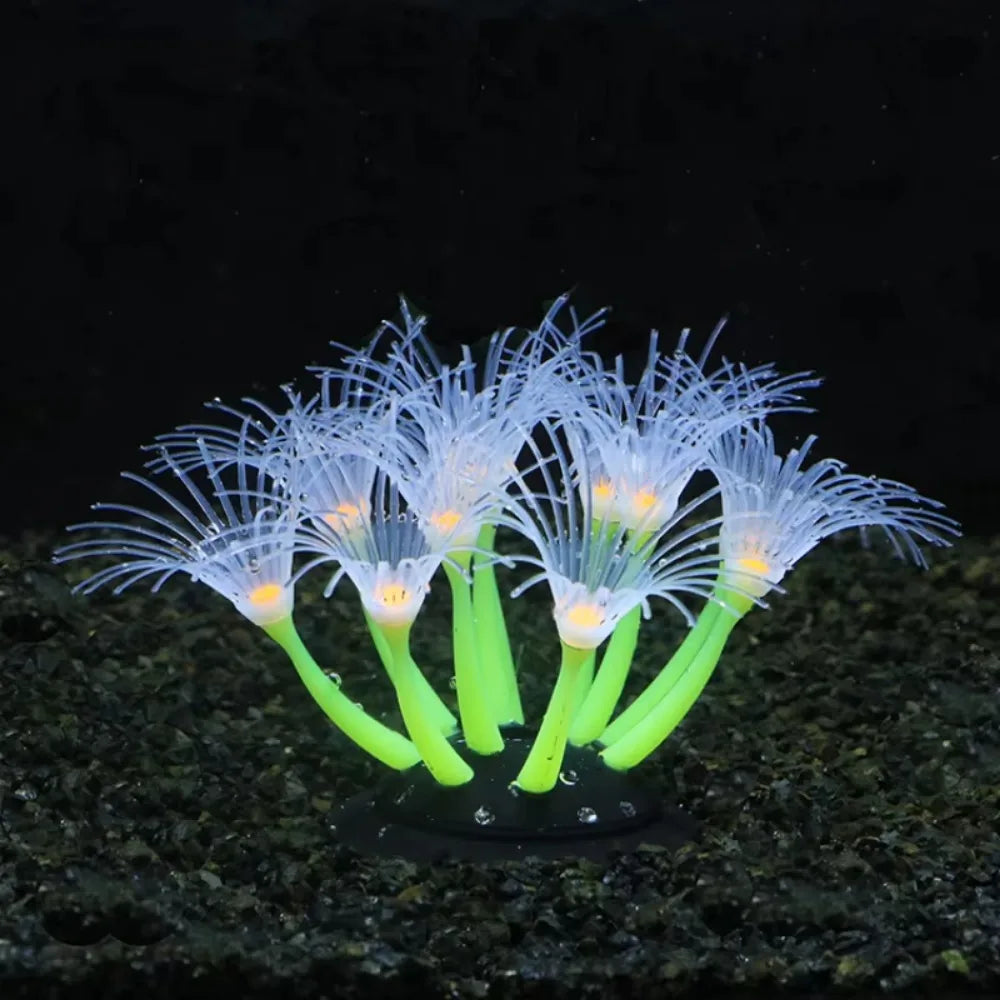 New Simulation Silicone Coral Fish Tank - MyPetDollar.com
