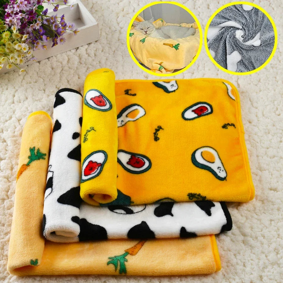 Winter Warm Pet Blanket Fluffy Soft Cozy Dog - MyPetDollar.com