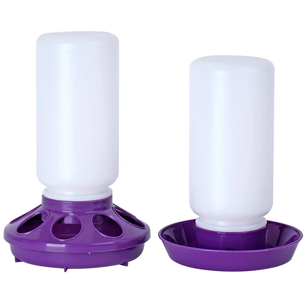 1L Chicken Feeder Bucket Water Fountain - MyPetDollar.com