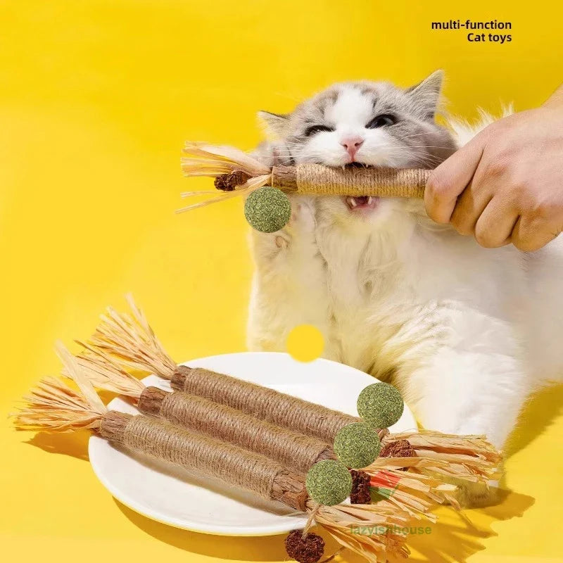 Cat Toys Cat Pet Sticks Cleaning Tooth - MyPetDollar.com