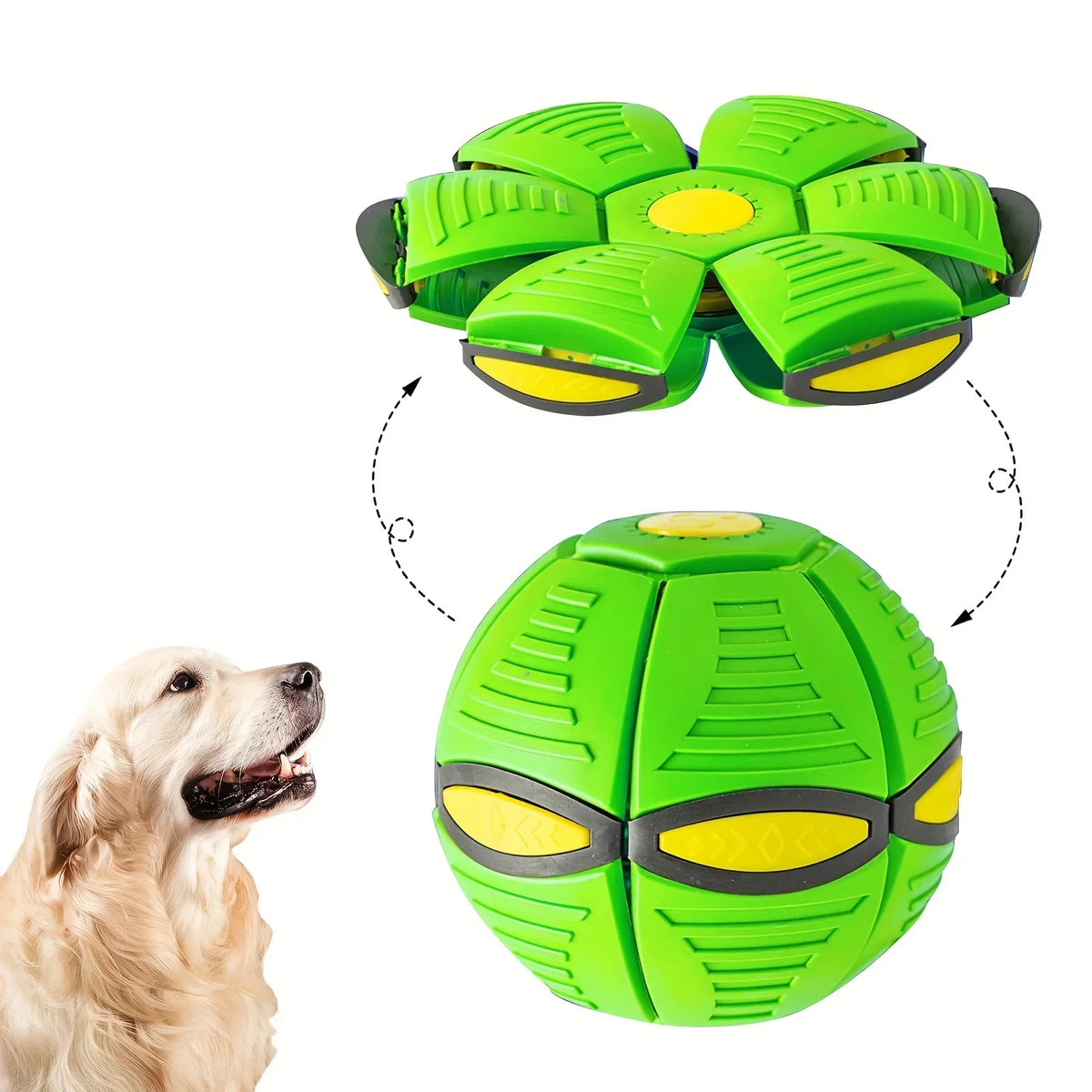 Flying Saucer Bouncing Ball Is A Durable, - MyPetDollar.com