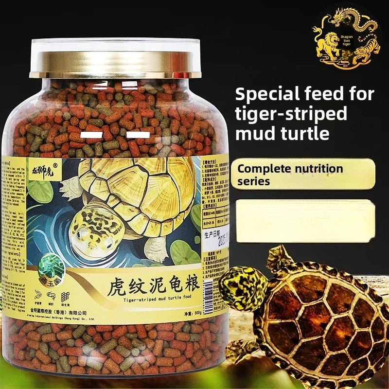 LONGSHIHU Striped Mud Turtle Food, Probiotic - MyPetDollar.com