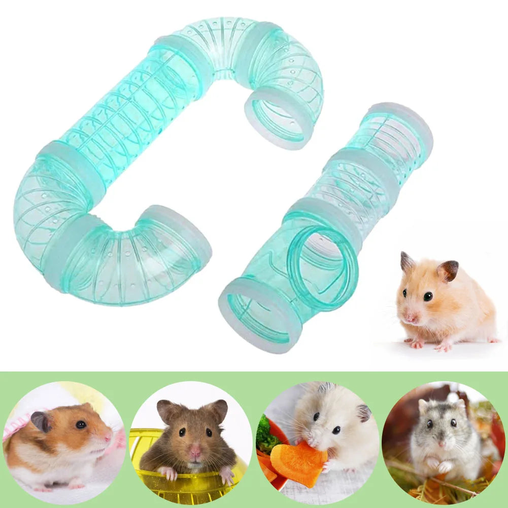 Hamster Tunnel Plastic Toy Rodent Training - MyPetDollar.com