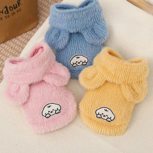 Fashion Cat Dog Hoodie with Buckle Winter - MyPetDollar.com