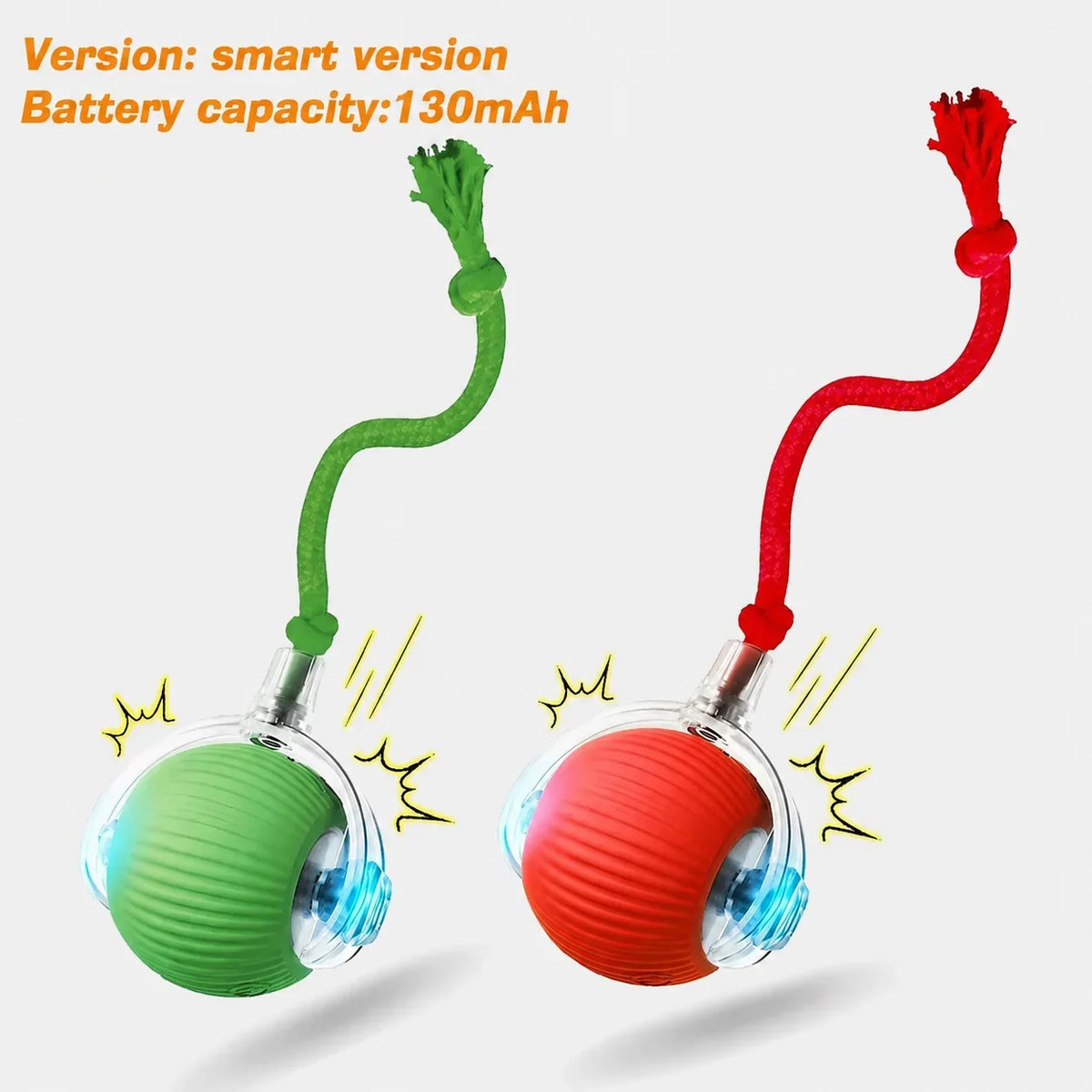 Rechargeable Cat Interactive Ball Toy – 5 Colors