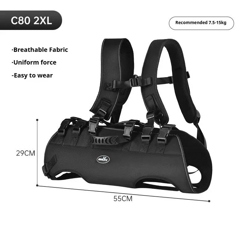 Wakytu Dog Lift Harness Sling Travel Carrier for Hind Leg Stair – 3 Colors